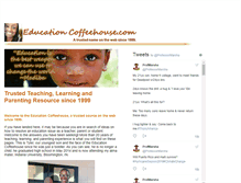 Tablet Screenshot of educationcoffeehouse.com